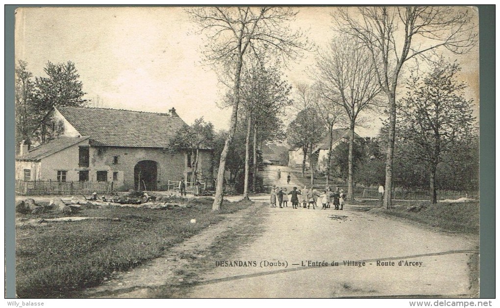 "France 25 - Doubs - Désandans - L'entrée Du Village - Route D'Arcey" - Montbéliard