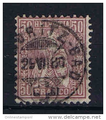 Switserland Schweiz: Yv 48 Used - Used Stamps