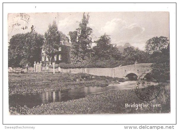 IVER BRIDGEFOOT STATELY HOME LARGE HOUSE BUCKINGHAMSHIRE USED 1905 BY J S DAVY 18 HIGH ST UXBRIDGE - Buckinghamshire