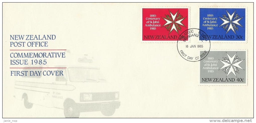 New Zealand 1985 Commemorative FDC - FDC