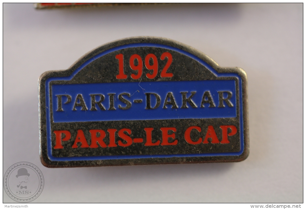 1992 Paris - Dakar - Paris - Le Cap  - Pin Badge #PLS - Rallye