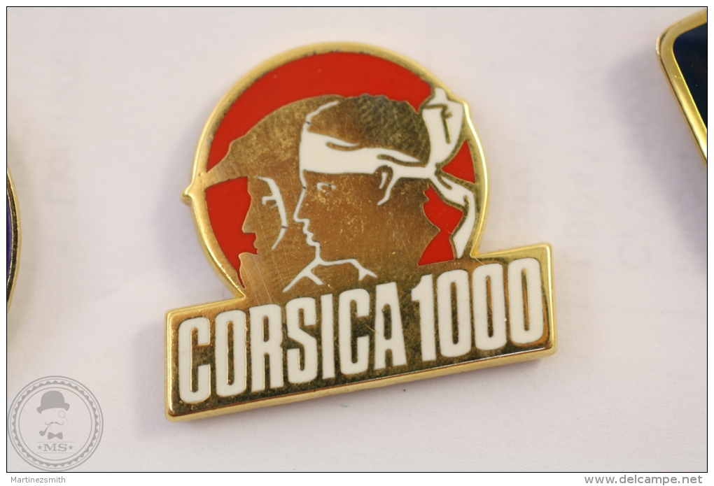 Corsica 1000 - Pin Badge #PLS - Motos