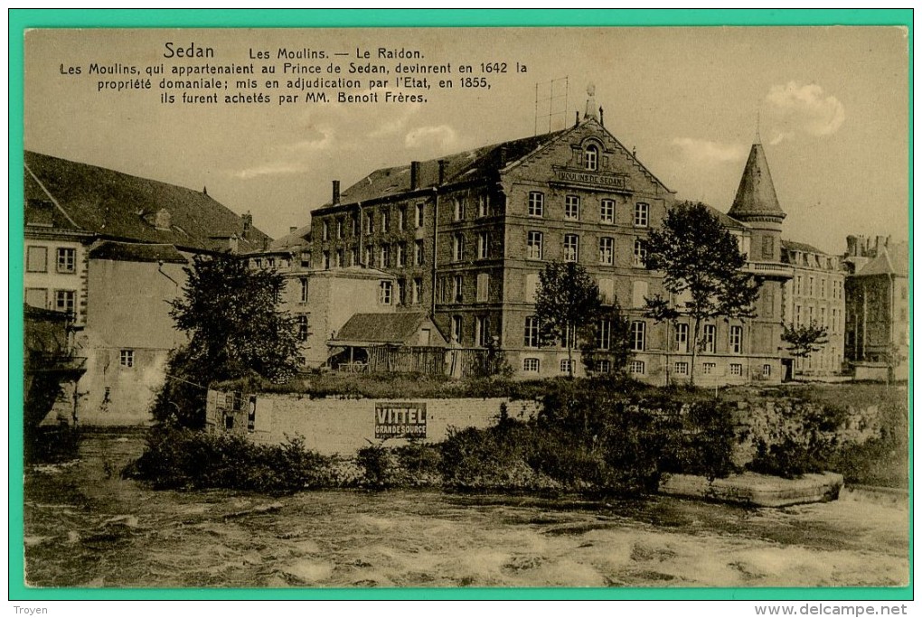 Ardennes - Sedan -  Les Moulins - Le Raidon - - Sedan