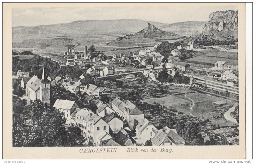 BF16591 Gerlostein Blick Von Der Burg Germany  Front/back Image - Gerolstein