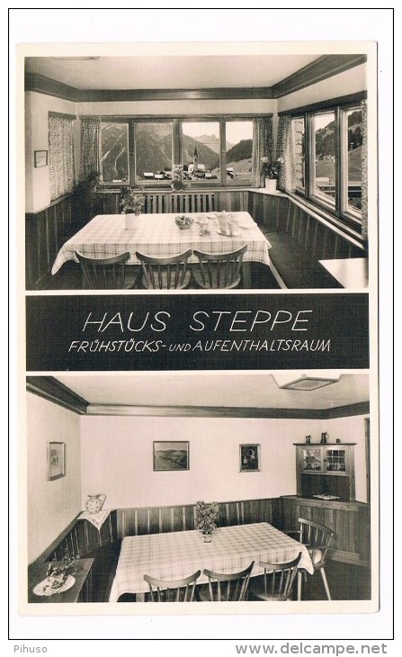 Ö-2034    MITTELBERG : Haus Steppe - Kleinwalsertal