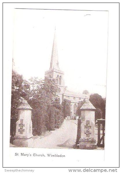 St Marys Church Wimbledon AROUND 1904 SOUTH LONDON - Londen - Buitenwijken