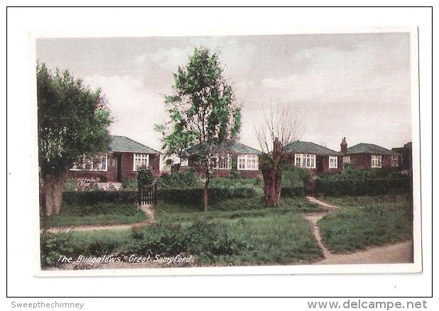 BUNGALOWS GREAT SAMPFORD NR THAXTED ESSEX UNUSED - Andere & Zonder Classificatie