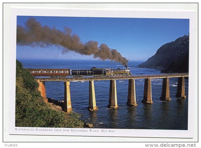 SOUTH AFRICA - AK 201187 Ost-Kap - Historische Eisenbahn über Den Goukamma River - Südafrika