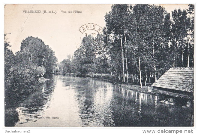 28. VILLEMEUX. Vue Sur L'Eure - Villemeux-sur-Eure