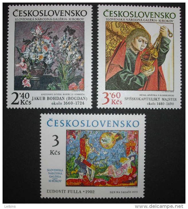 1978 Czechoslovakia Mi 2476-2478 /** - Unused Stamps