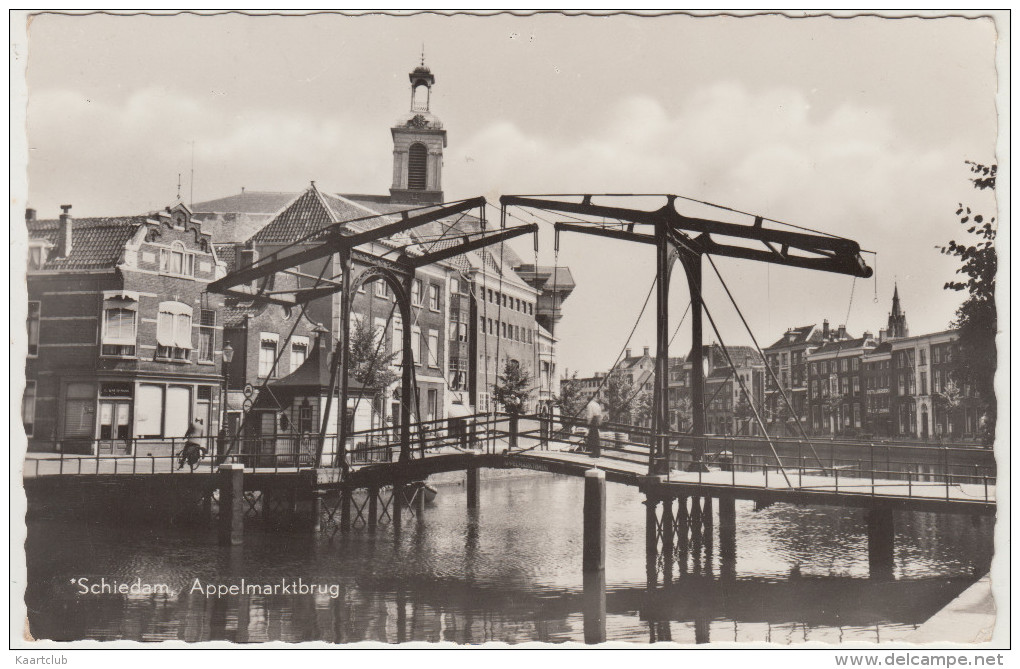 Schiedam - Appelmarktbrug (1960) - Zuid-Holland/Nederland - Schiedam