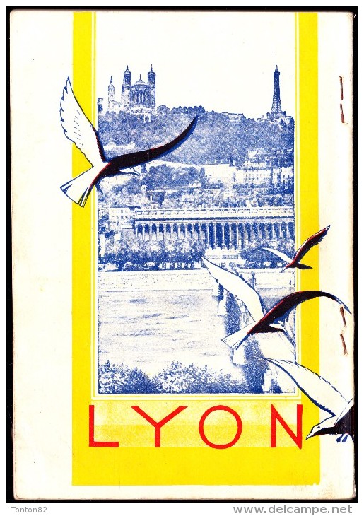 Le Cicérone FOURNIER De LYON - Publicité Agence Fournier Éditeur - Cartes/Atlas