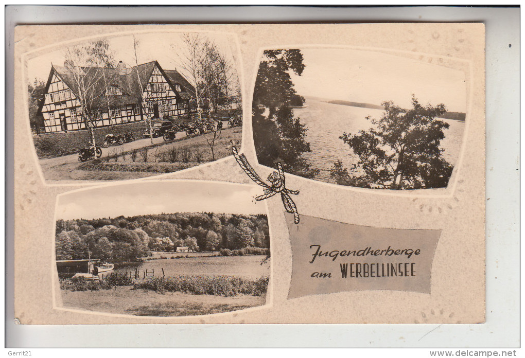 0-1301 WERBELLINSEE, Jugendherberge, 1962 - Joachimsthal