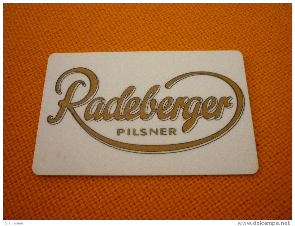 Germany - Frankfurt Steigenberger Hotel Magnetic Key Card (radeberger Beer) - Greece