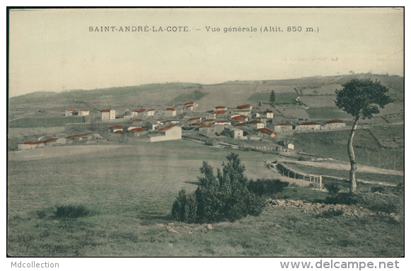 69 SAINT ANDRE LA COTE / Vue Générale / CARTE COULEUR - Saint-André-la-Côte