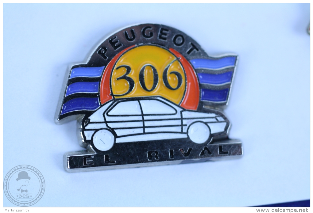 Peugeot 206 El Rival - Spanish Advertising - Pin Badge #PLS - Peugeot