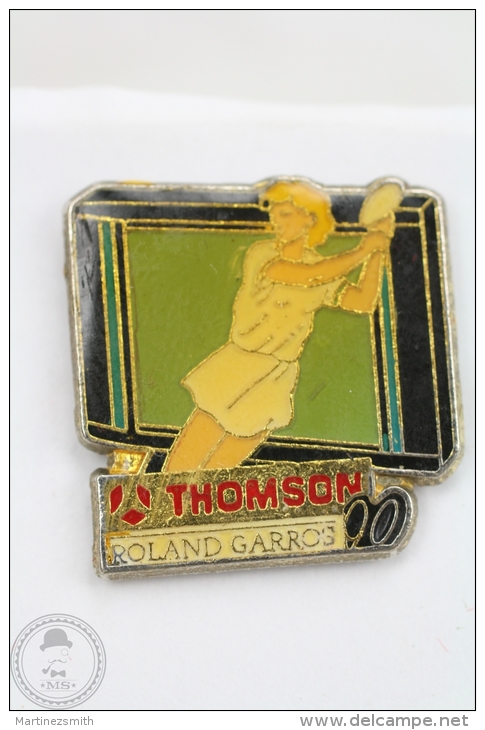 Thomson Tennis Roland Garros 1990  - Pin Badge #PLS - Tenis