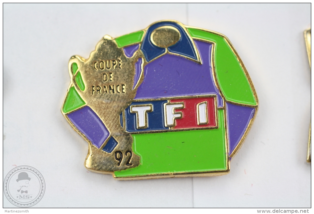 Football TFI Coupe De France 1992 - Pin Badge #PLS - Fútbol