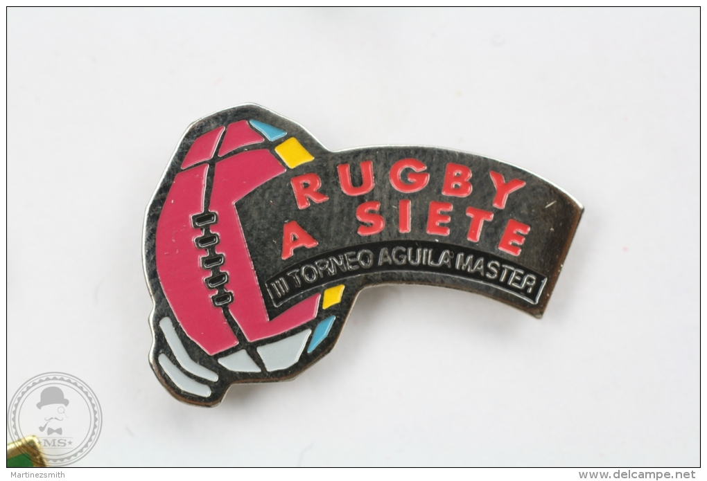 Rugby A Siete - III Torneo Aguila Master - Pin Badge #PLS - Rugby