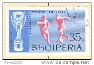 Albanien Mi. 1071 - 1077 Gest. Fussball-Weltmeisterschaft England 1966 - 1966 – Angleterre