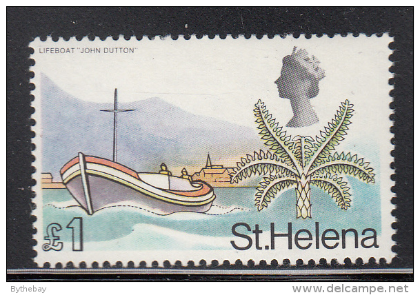 St. Helena MNH Scott #223 1pd Lifeboat ´John Dutton´ - Sainte-Hélène