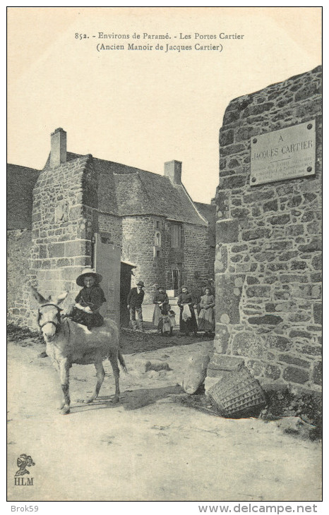 35  ENVIRONS DE PARAME - LES PORTES CARTIER ( ANCIEN MANOIR DE JACQUES CARTIER )   PRIX FIXE !!! - Autres & Non Classés