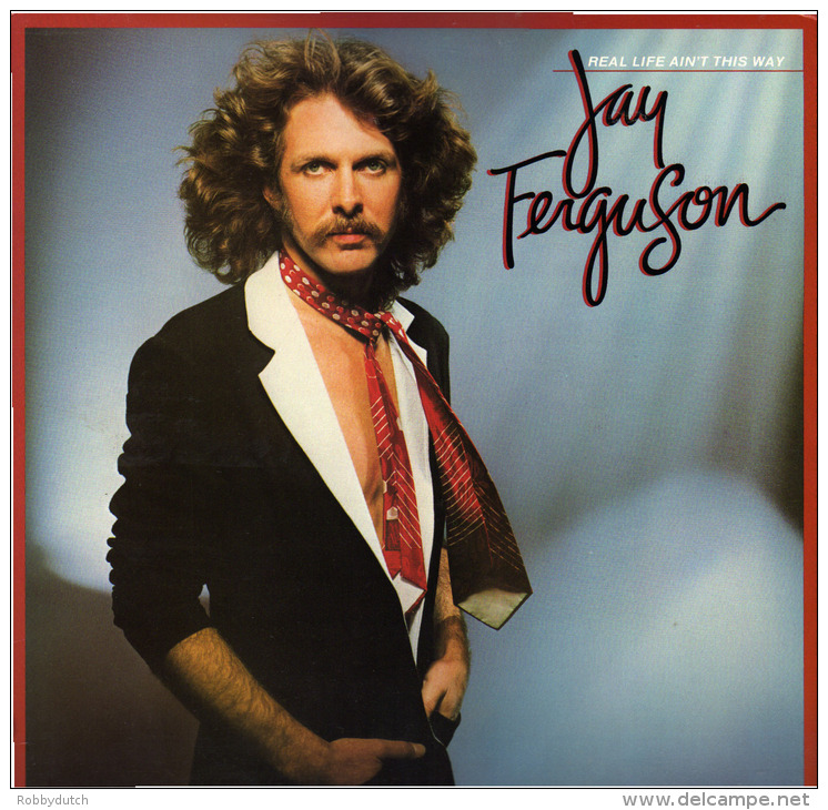 * LP *  JAY FERGUSON  (ex Spirit &amp; Jo Jo Gunne) - REAL LIFE AIN'T THIS WAY (UK 1979 EX!!!) - Rock