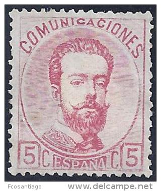 ESPAÑA 1872 - Edifil #118 Sin Goma (*) - Ongebruikt