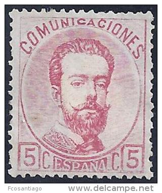 ESPAÑA 1872 - Edifil #118 Sin Goma (*) - Ungebraucht