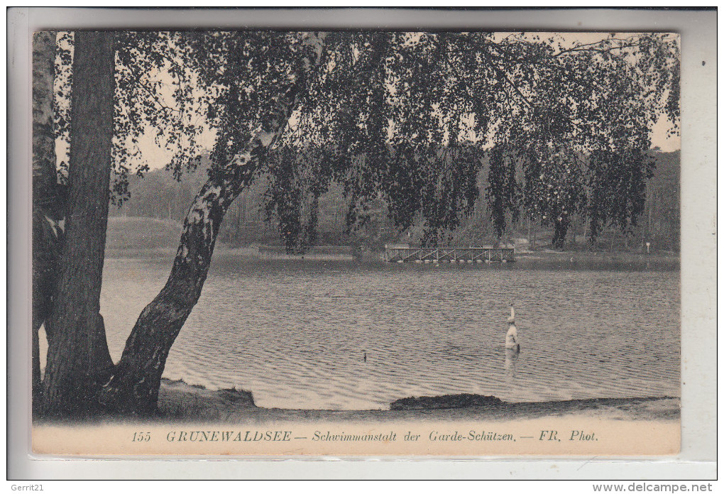 1000 BERLIN - GRUNEWALD, Schwimmanstalt Der Garde-Schützen - Grunewald