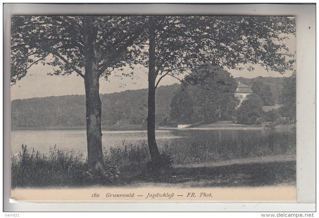 1000 BERLIN - GRUNEWALD, Jagdschloss, 1913 - Grunewald