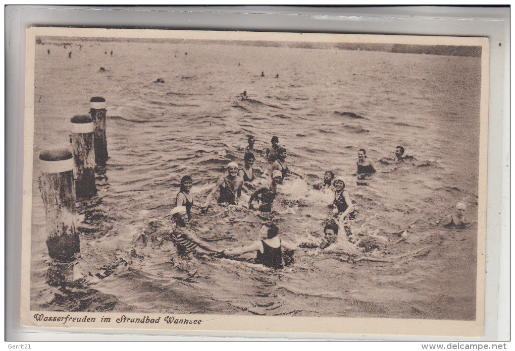 1000 BERLIN - WANNSEE, Strandbad, 193.-.. - Wannsee