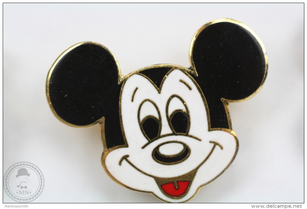 Walt Disney Mickey Mouse Head - Pin Badge #PLS - Disney