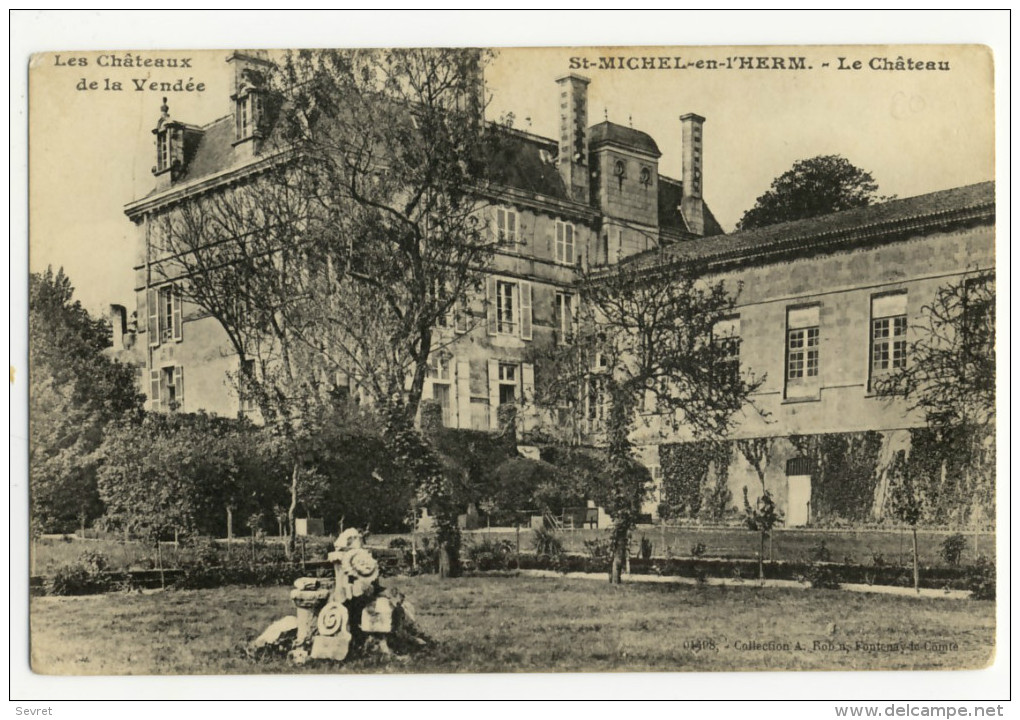 ST-MICHEL En L´HERM. - Le Château - Saint Michel En L'Herm