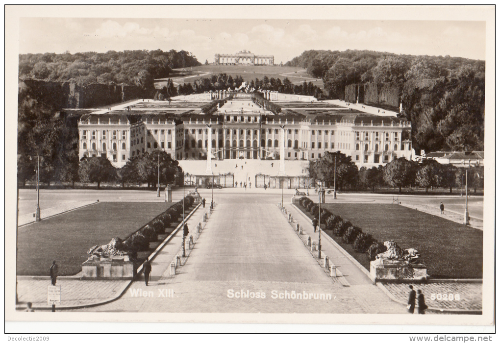 BF17170 Wien Schloss Schonbrunn Austria Front/back Image - Castello Di Schönbrunn