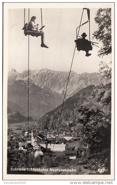 BF17162 Schruns I Montafon Hochjochbahn Austria  Front/back Image - Schruns