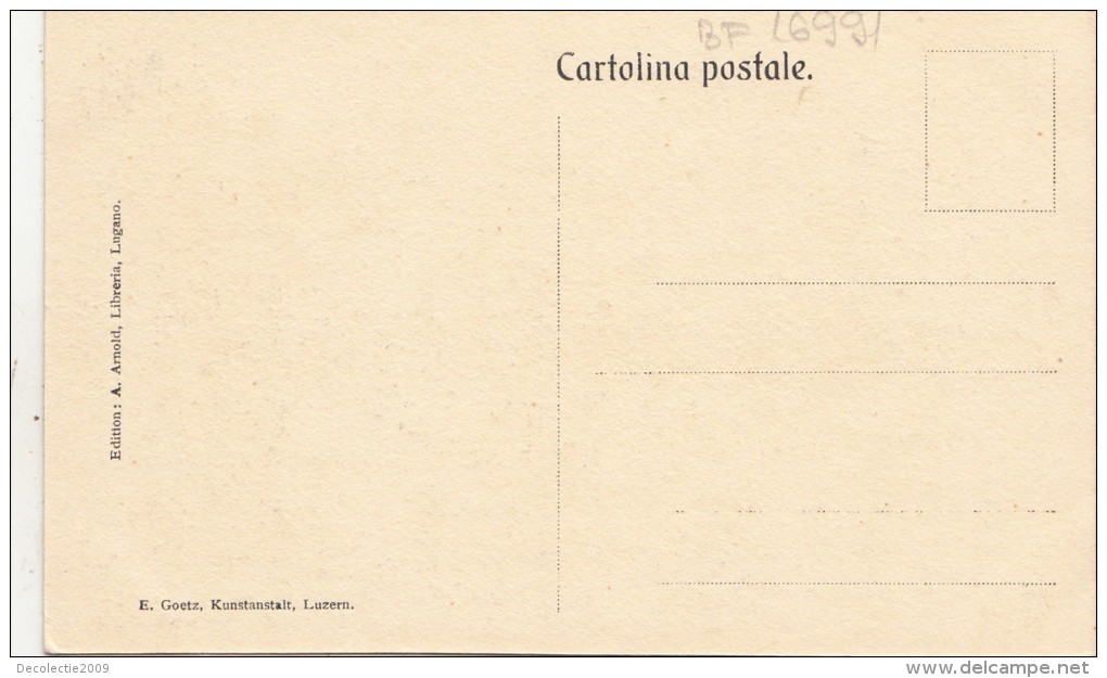 BF16991 Brusino Arsizio  Lago Di Lugano Switzerland Front/back Image - Brusino Arsizio