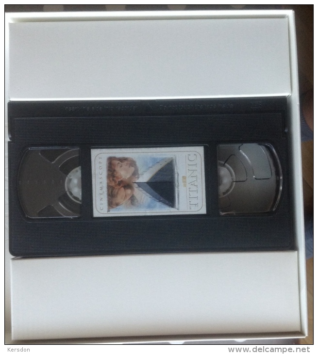 Film Titanic - Coffret VHS Collector Complet Avec Programme Canal+ Jamais Visionné - Actie, Avontuur