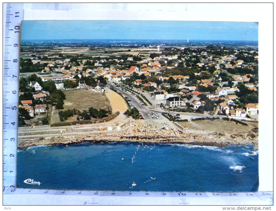 CPM (44) Loire Atlantique - PREFAILLES - Vue Aérienne - La Grande Plage - Préfailles