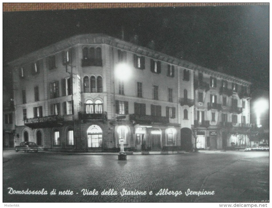 DOMODOSSOLA ALBERGO SEMPIONE - Altri & Non Classificati