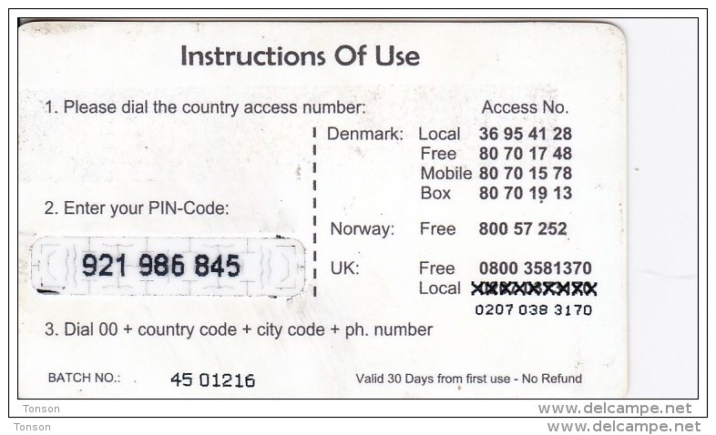 Norway,  Prepaid Card, HOT, 2 Scans. Also Denmark And Sweden - Noorwegen