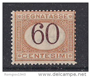 REGNO D'ITALIA   1924      SEGNATASSE     SASS.  33   MNH    XF - Nuevos