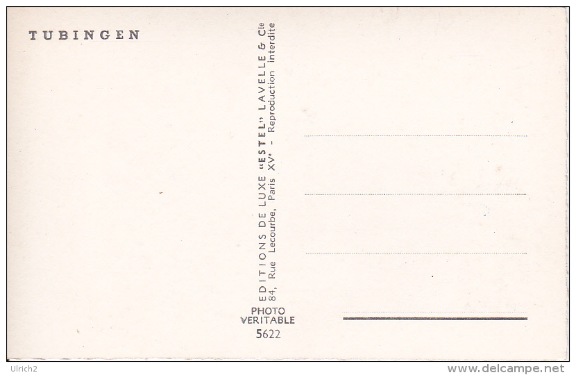 AK Tübingen - Panorama - Editions De Luxe "Estel" Lavelle, Paris (5875) - Tuebingen