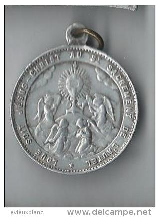 Religieux/ Médaille/Loué Soit JC Au ST Sacrement De L´Autel/Saint Pascal/Vers 1900   CAN164 - France