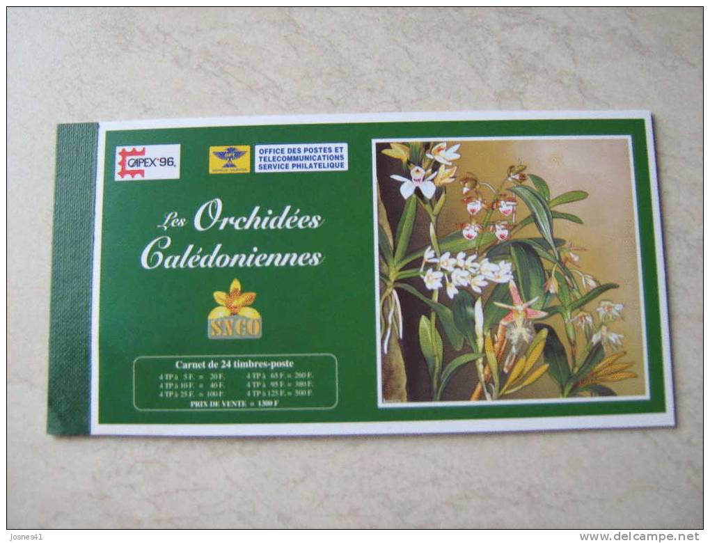 NOUVELLE CALEDONIE   NOYT 714/719  * *   CARNET C714   ORCHIDEES - Cuadernillos