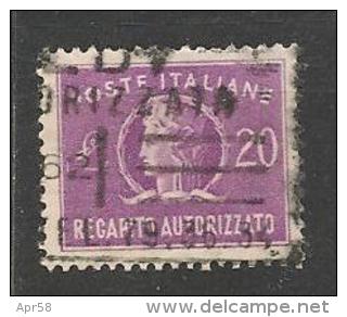 1955-90 Ricapito Autorizato 20 L--sas12 - Postpaketten