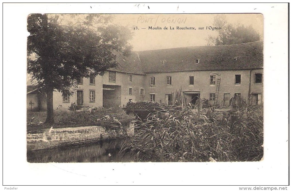 70 - Moulin De La Rouchotte, Sur L' Ognon ( Thieffrans ? ) - Sonstige & Ohne Zuordnung