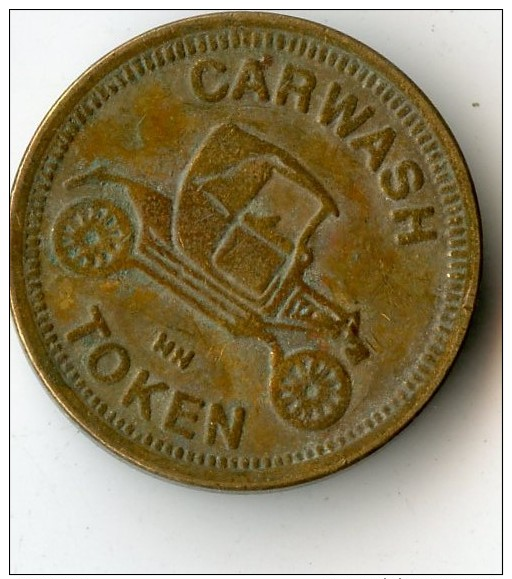 6/20   Car Wash Token - Profesionales/De Sociedad