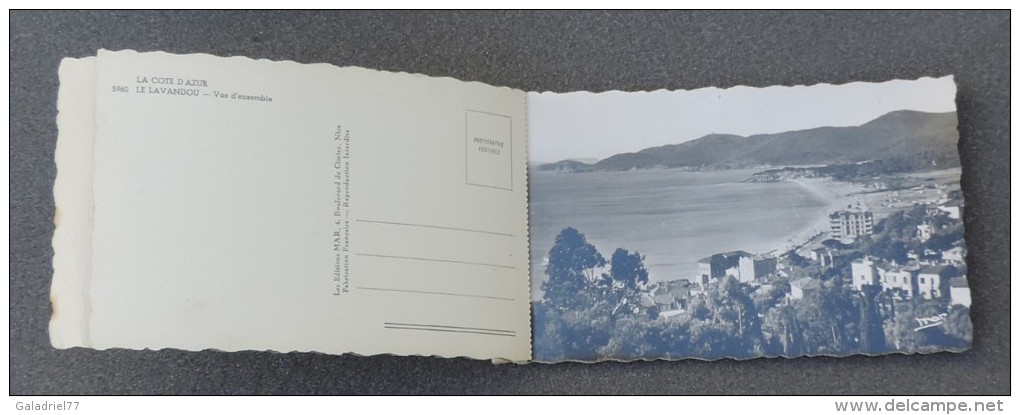 Carnet De Dix Photos - La Côte D'Azur - Le Lavandou - Éditions Mar à Nice - Lieux