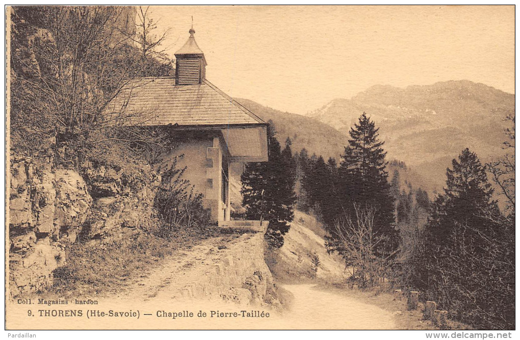 74.  THORENS.  CHAPELLE DE PIERRE-TAILLEE.  BEAU PLAN. - Thorens-Glières